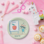 Vorstellung eines Apfels Pappteller (Party)