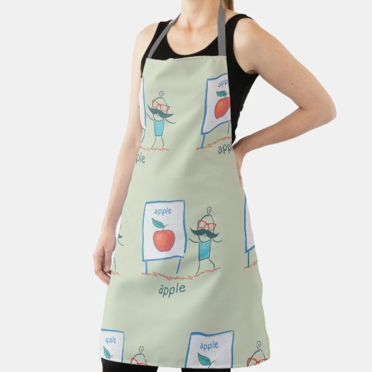 Vorstellung eines Apfels Schürze (InSitu)