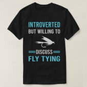 Vorstellung Fly Tying T-Shirt (Design vorne)