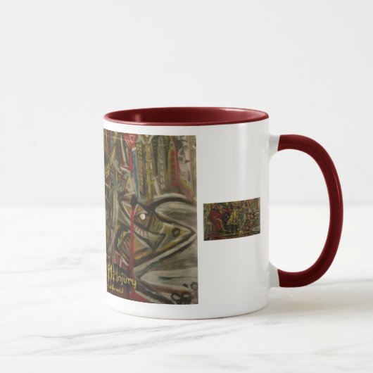 Vorstellung meiner Verletzung Tasse (Rechts)