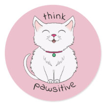 Vorstellung pawsitive Katze-Illustration