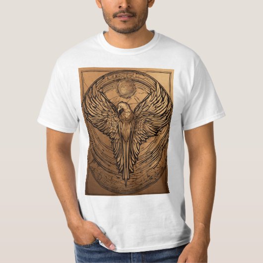 Vorstellung unserer majestätischen Wächter Adler T T-Shirt (Vorderseite)