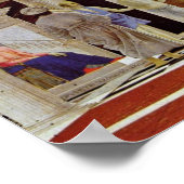 Vorstellung von Christus durch Piero Della Frances Poster (Ecke)