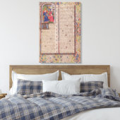 Vorstellung von 'Die Politik' an den König Leinwanddruck (Insitu (Schlafzimmer))