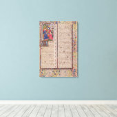 Vorstellung von 'Die Politik' an den König Leinwanddruck (Insitu (Holzboden))