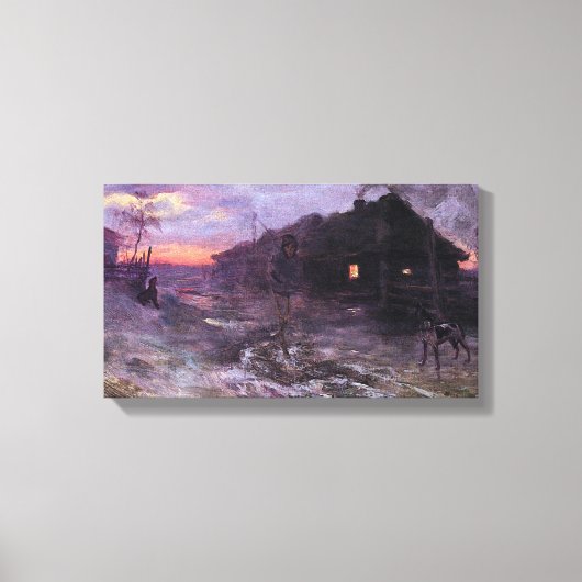 Vorstellung von Henryk Weyssenhoff, wahrscheinlich Leinwanddruck (Vorderseite)