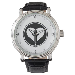 Vorstellung von Logos für das innere Herz Armbanduhr