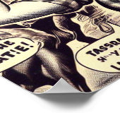 Vorstellung von Retro Country Girl Poster (Ecke)