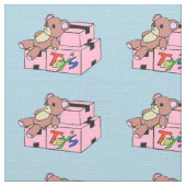 Vorstellung von Teddy ! Stoff (Nahaufnahme)