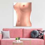 Vorstellung von Torso von Frauen Leinwanddruck (Insitu (Wohnzimmer))