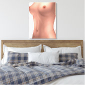 Vorstellung von Torso von Frauen Leinwanddruck (Insitu (Schlafzimmer))