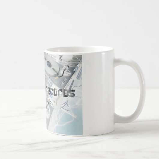 Vorstellungs-Plattenen-Tasse Kaffeetasse (Rechts)