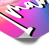 Vorstellungskraft bringt Sie überall hin zu Poster (Ecke)