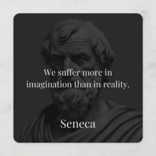 Vorstellungskraft und Leiden: Seneca über Wahrnehm Einladung
