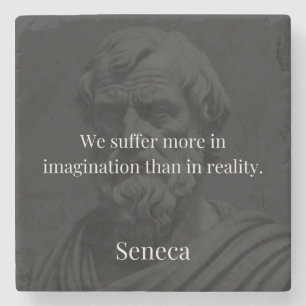 Vorstellungskraft und Leiden: Seneca über Wahrnehm Steinuntersetzer
