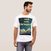 Vorstellungskraft und Lesen sind unerlässlich T-Shirt (Vorne ganz)