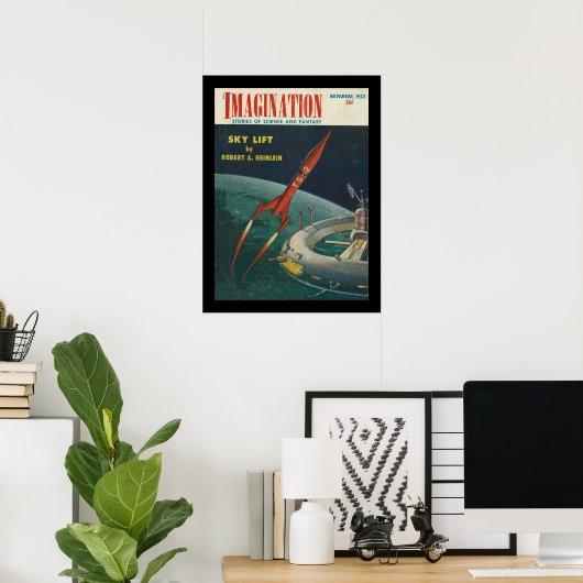 Vorstellungskraft _ Vol. 04 Nr. 10_Pulp Art Poster (Heimbüro)