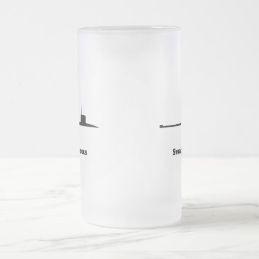 VorSwaggalicious Mattglas Bierglas (Mittel)