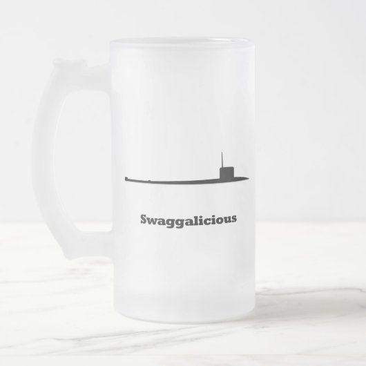 VorSwaggalicious Mattglas Bierglas (Links)