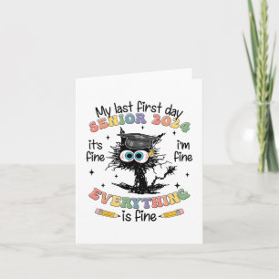 Vortag Senior 2024 zurück zur Schule Cl von 20 Karte