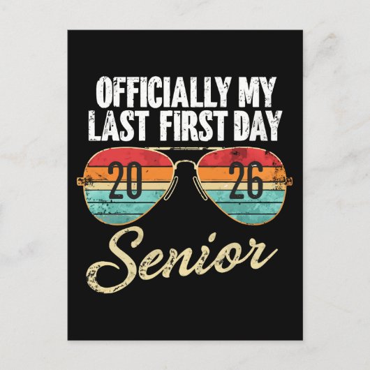 Vortag Senior 2026 Postkarte (Vorderseite)