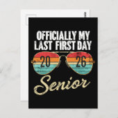 Vortag Senior 2026 Postkarte (Vorne/Hinten)