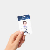 Vortäuschen Astronauten Abzeichen für Kinder Perso Ausweis (Handheld)