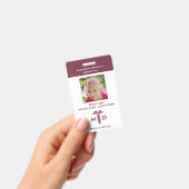 Vortäuschen des Abzeichen für Kinder Personalisier Ausweis (Handheld)