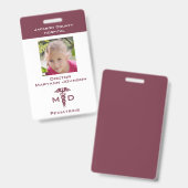 Vortäuschen des Abzeichen für Kinder Personalisier Ausweis (Vorder- & Rückseite)