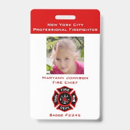 Vortäuschen des Feuerwehren-Abzeichens für Kinder  Ausweis