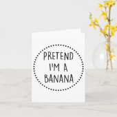 Vortäuschen im Nana Halloween-Kostüm Karte (Gelbe Blume)