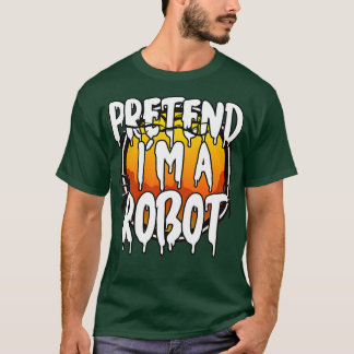 Vortäuschen im Robot Halloween 2021 KostümHallowee T-Shirt
