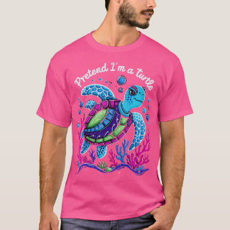 Vortäuschen Sie mir ein leichtes SchildkrötenHallo T-Shirt