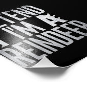 Vortäuschen Sie sich ein Weihnachtskostüm der Rent Fotodruck (Ecke)