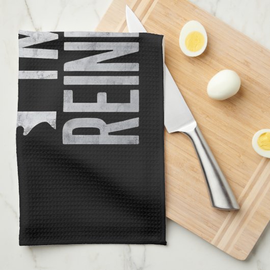 Vortäuschen Sie sich ein Weihnachtskostüm der Rent Geschirrtuch (Viertel Falte)