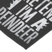 Vortäuschen Sie sich ein Weihnachtskostüm der Rent Kurzer Tischläufer (Ecke)