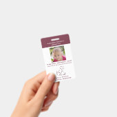 Vortäuschen Vet Play Abzeichen für Kinder Personal Ausweis (Handheld)