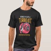 Vorteile eines Turbo-Kit-Turbo-Ladewagens für Männ T-Shirt (Vorderseite)