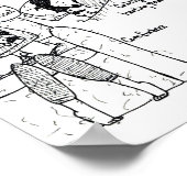 Vorteile für das Eigentum an Mops Poster (Ecke)