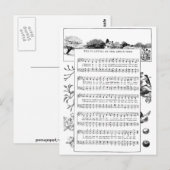 Vorteile von Apple Trees Song Postkarte (Vorne/Hinten)