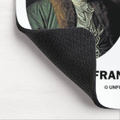 Vorteils-Erfindungs-Zitat Benjamin Franklins Mousepad (Ecke)