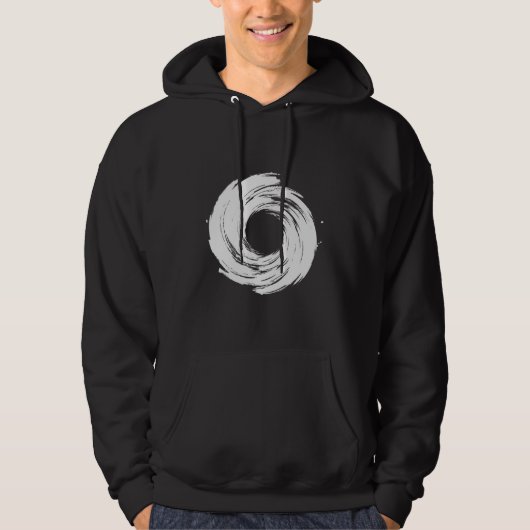 Vortex Branco Hoodie (Vorderseite)