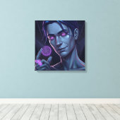 Vortex Clown Leinwanddruck (Insitu (Holzboden))