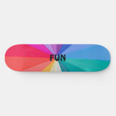 VORTEX DER FARBEN 8,5" SKATEBOARD (Horizontal)