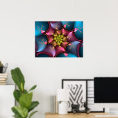 Vortex der Farben Poster (Heimbüro)