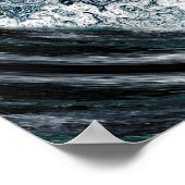Vortex der Götter abstrakte hypnotische Zusammense Poster (Ecke)