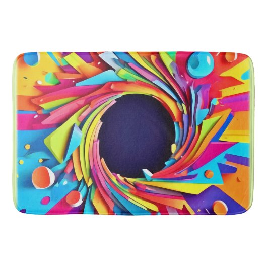 Vortex der Vitalkunst Badematte (Vorderseite)