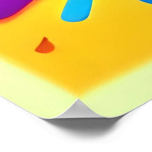 Vortex der Vitalkunst Poster (Ecke)