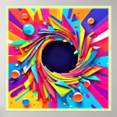 Vortex der Vitalkunst Poster (Vorne)