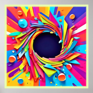 Vortex der Vitalkunst Poster